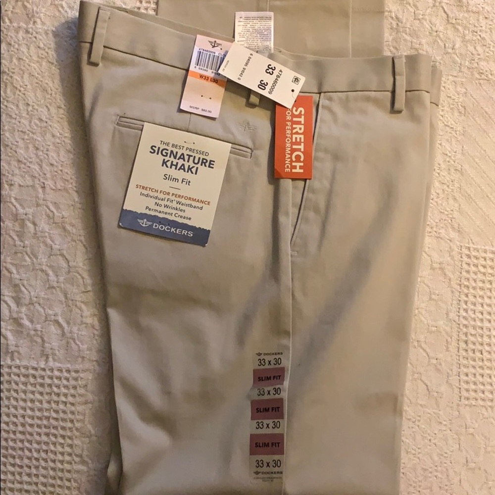 Dockers Slim Fit Khaki Pants